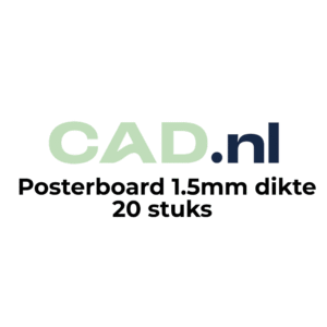 Posterboard 1,5mm dikte A2 ( 20 stuks)