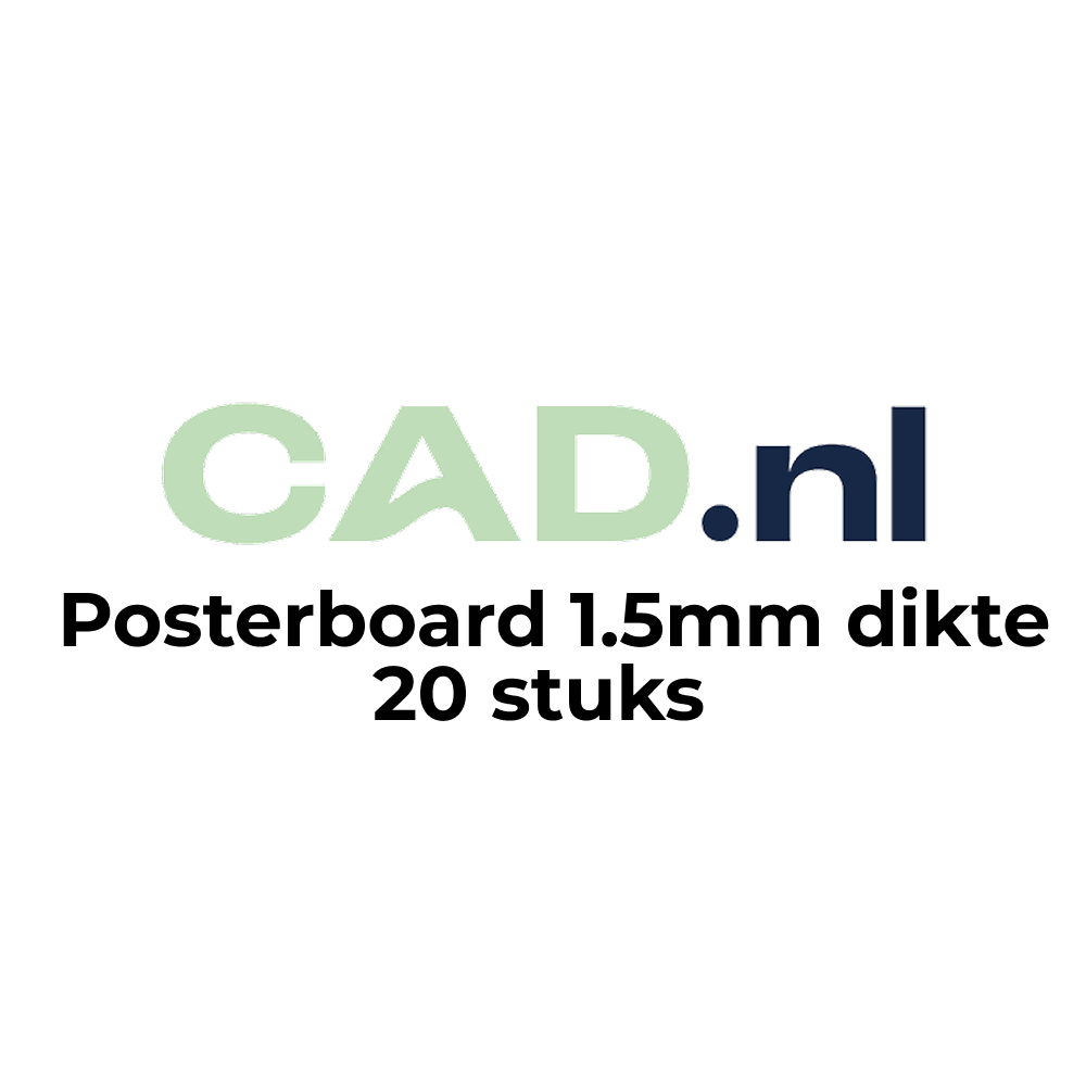 Posterboard 1,5mm dikte A2 ( 20 stuks)